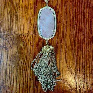 Kendra Scott pink necklace